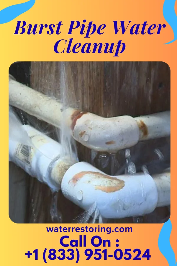 Burst Pipe Water Cleanup in Fairfield, TN
